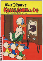 Kalle Anka & C:O 1960 nr 12 omslag serier
