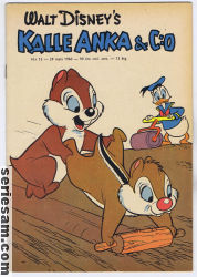 Kalle Anka & C:O 1960 nr 13 omslag serier