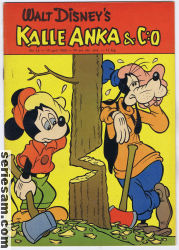 Kalle Anka & C:O 1960 nr 16 omslag serier