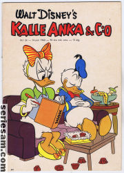 Kalle Anka & C:O 1960 nr 24 omslag serier