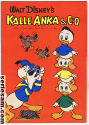 Kalle Anka & C:O 1960 nr 26 omslag serier