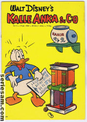 Kalle Anka & C:O 1960 nr 3 omslag serier
