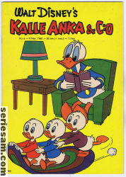 Kalle Anka & C:O 1960 nr 6 omslag serier