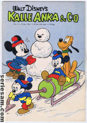 Kalle Anka & C:O 1961 nr 3 omslag serier