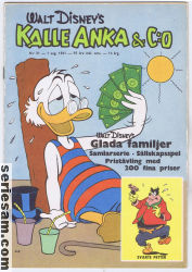 Kalle Anka & C:O 1961 nr 31 omslag serier