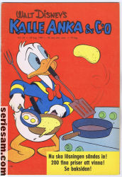 Kalle Anka & C:O 1961 nr 35 omslag serier
