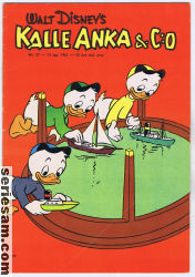 Kalle Anka & C:O 1961 nr 37 omslag serier