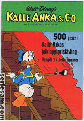Kalle Anka & C:O 1961 nr 47 omslag serier