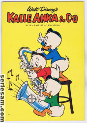 Kalle Anka & C:O 1962 nr 14 omslag serier