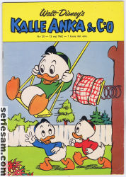 Kalle Anka & C:O 1962 nr 20 omslag serier