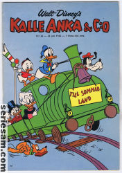 Kalle Anka & C:O 1962 nr 26 omslag serier