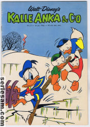 Kalle Anka & C:O 1962 nr 3 omslag serier
