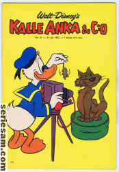 Kalle Anka & C:O 1962 nr 31 omslag serier