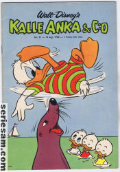 Kalle Anka & C:O 1962 nr 33 omslag serier