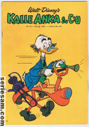 Kalle Anka & C:O 1962 nr 35 omslag serier