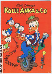 Kalle Anka & C:O 1962 nr 40 omslag serier