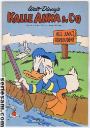 Kalle Anka & C:O 1962 nr 41 omslag serier