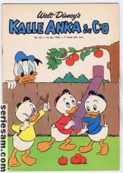 Kalle Anka & C:O 1962 nr 42 omslag serier