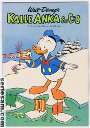 Kalle Anka & C:O 1962 nr 7 omslag serier