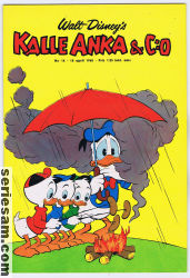 Kalle Anka & C:O 1968 nr 16 omslag serier