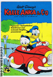 Kalle Anka & C:O 1968 nr 41 omslag serier