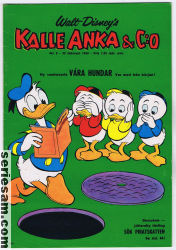Kalle Anka & C:O 1968 nr 8 omslag serier