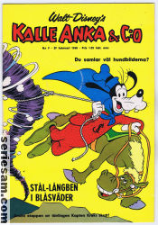 Kalle Anka & C:O 1968 nr 9 omslag serier