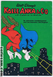 Kalle Anka & C:O 1969 nr 39 omslag serier