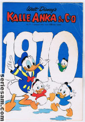 Kalle Anka & C:O 1970 nr 1 omslag serier