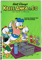 Kalle Anka & C:O 1970 nr 30 omslag serier