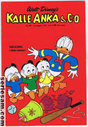 Kalle Anka & C:O 1970 nr 34 omslag serier