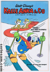 Kalle Anka & C:O 1971 nr 10 omslag serier