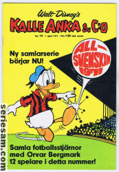 Kalle Anka & C:O 1971 nr 14 omslag serier