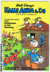 Kalle Anka & C:O 1971 nr 18 omslag serier
