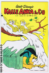 Kalle Anka & C:O 1971 nr 2 omslag serier