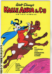 Kalle Anka & C:O 1971 nr 20 omslag serier