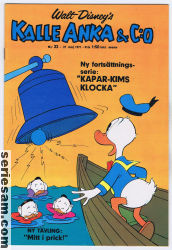 Kalle Anka & C:O 1971 nr 22 omslag serier