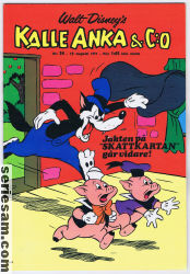 Kalle Anka & C:O 1971 nr 34 omslag serier