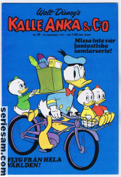 Kalle Anka & C:O 1971 nr 39 omslag serier
