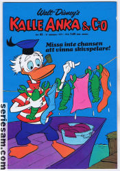Kalle Anka & C:O 1971 nr 43 omslag serier