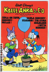 Kalle Anka & C:O 1974 nr 10 omslag serier