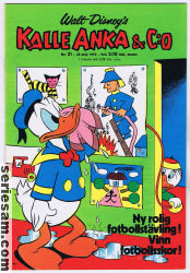 Kalle Anka & C:O 1974 nr 21 omslag serier