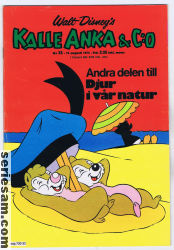Kalle Anka & C:O 1974 nr 33 omslag serier