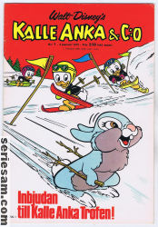 Kalle Anka & C:O 1975 nr 1 omslag serier