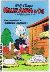 Kalle Anka & C:O 1975 nr 13 omslag serier