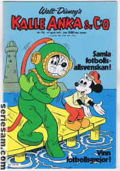 Kalle Anka & C:O 1975 nr 16 omslag serier