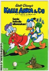 Kalle Anka & C:O 1975 nr 17 omslag serier