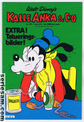 Kalle Anka & C:O 1975 nr 18 omslag serier