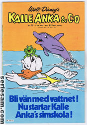 Kalle Anka & C:O 1975 nr 27 omslag serier