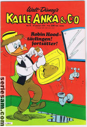 Kalle Anka & C:O 1975 nr 5 omslag serier